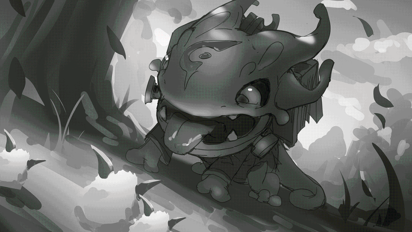 1400x788 Arcanist Kog'Maw Art League of Legends - Behance