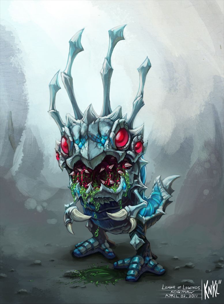 777x1052 Kog'Maw by knockwurst on Newgrounds