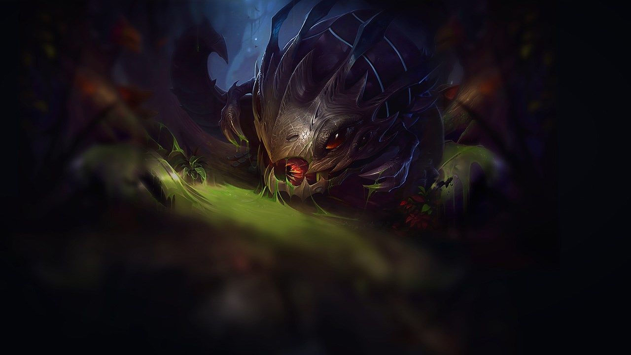 1280x720 Kog'Maw. League of Legends