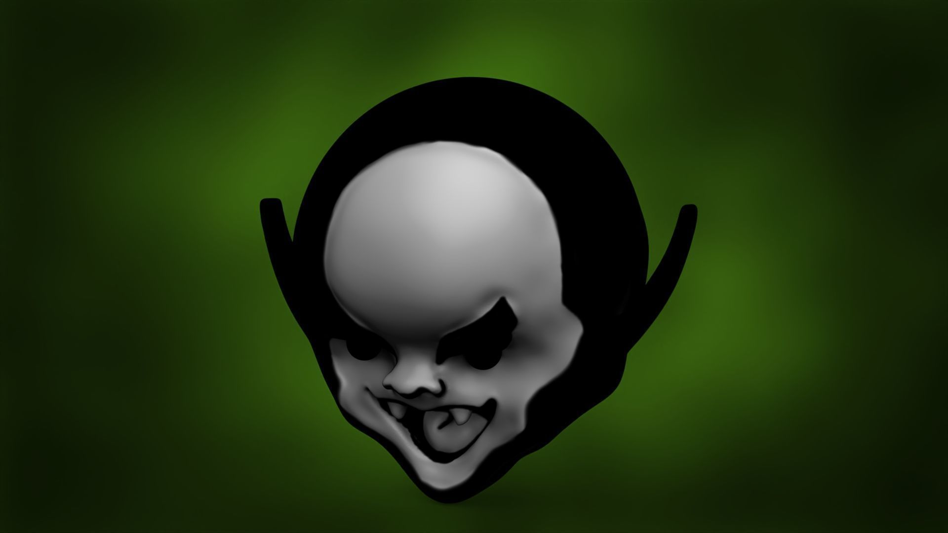 1920x1080 Piojo Logo de los piojos 3D model 3D printable
