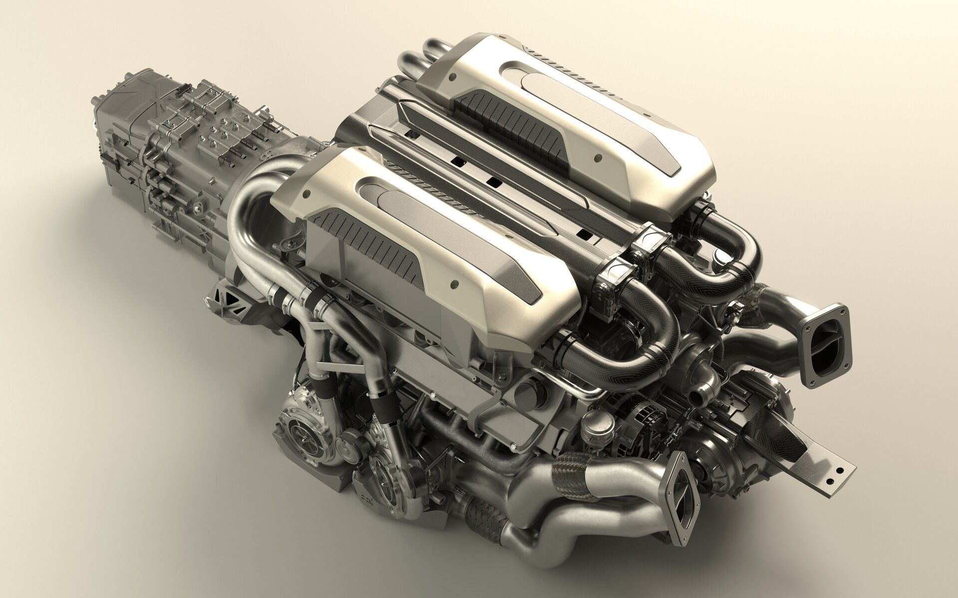 1920x1200 Johann delestree W16 Engine (Chiron)