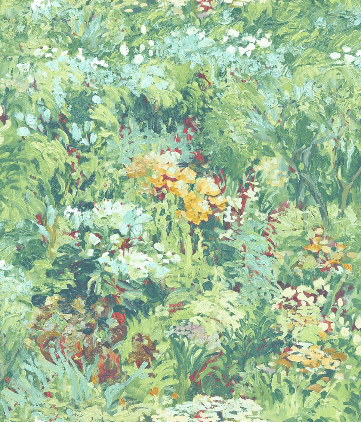 1200x1405 Seabrook French Impressionist Floral Wallpaper