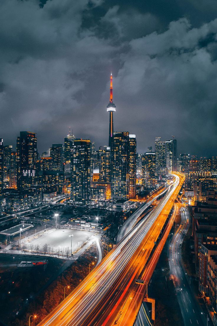 736x1104 Rooftop View in Downtown, Toronto, Canada Photo by Idil Mohamed Insta #city #cityscape #