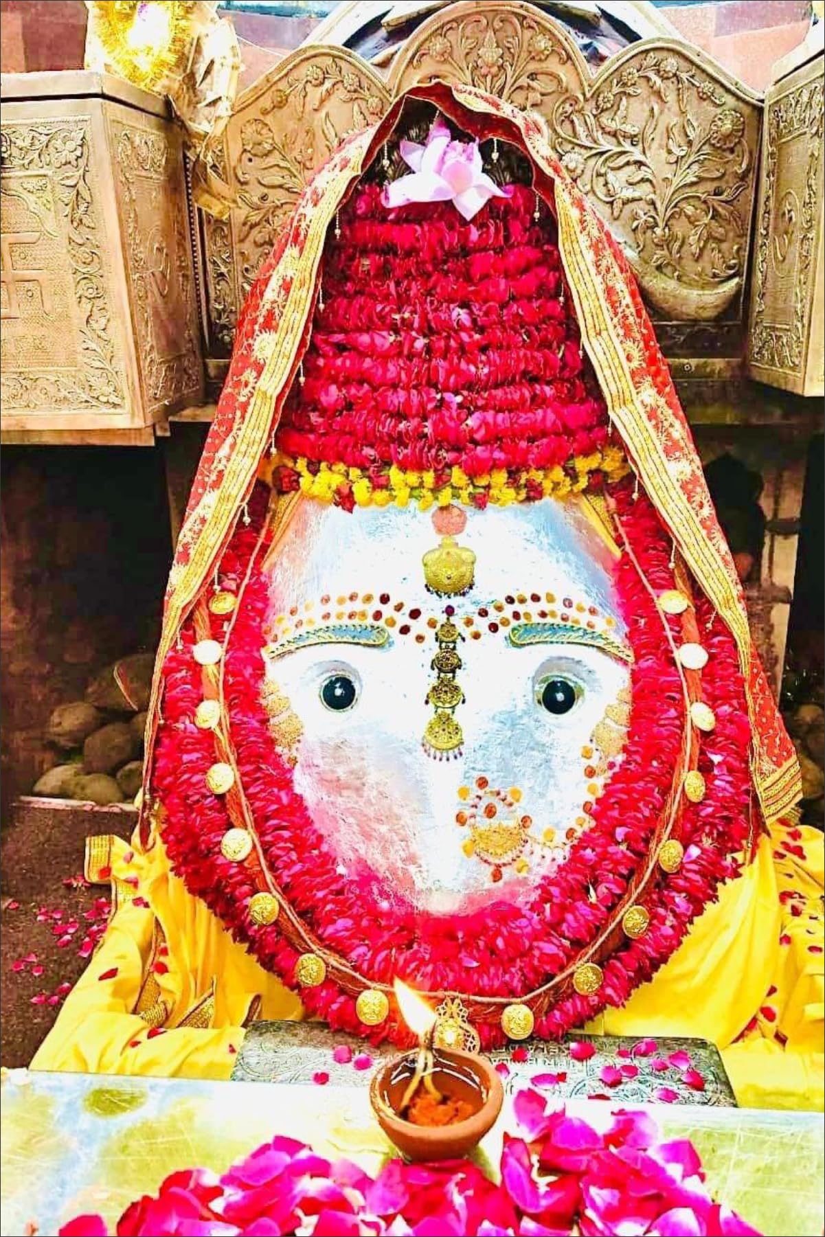 1201x1801 KALKA MAA, WALL POSTER, GLOSS VINYL, Poster for decorating your walls or door : Amazon.in: Home Improvement