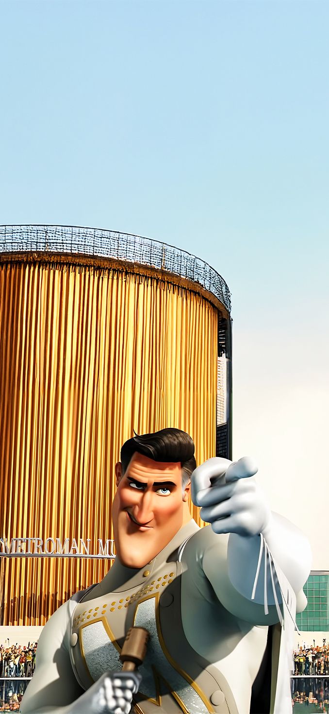 678x1470 Megamind Wallpaper HD iPhone