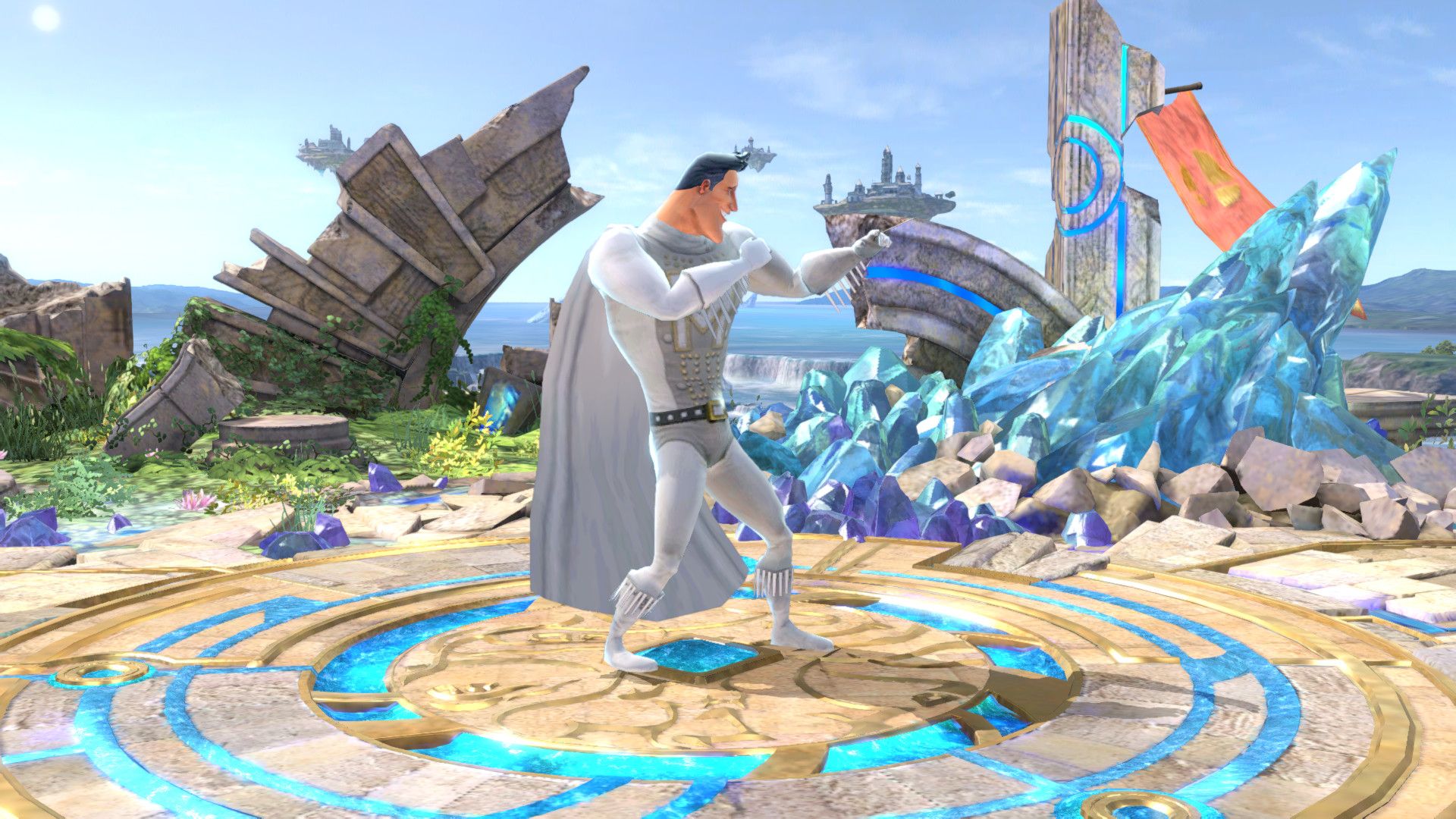 1920x1080 Metro Man over Kazuya Mod for Super Smash Bros. Ultimate