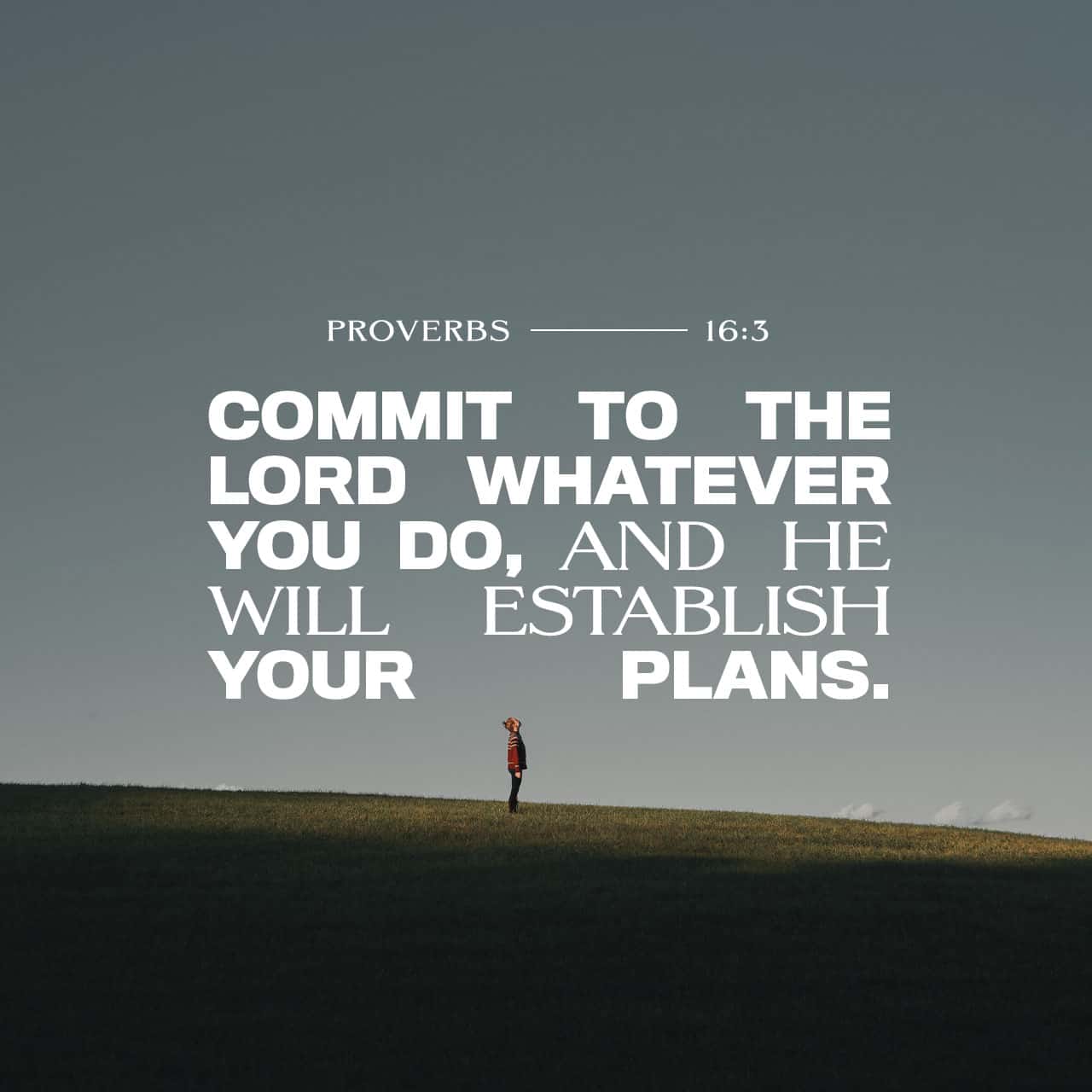 1280x1280 Proverbs 16:3 (KJV) thy works unto the LORD, And