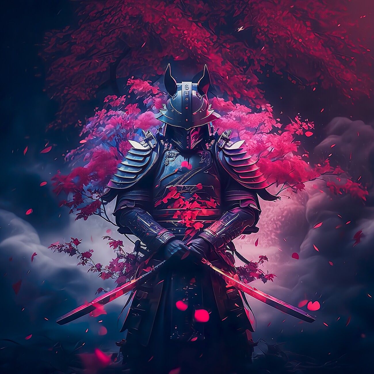 1300x1300 Poster Sakura Samurai