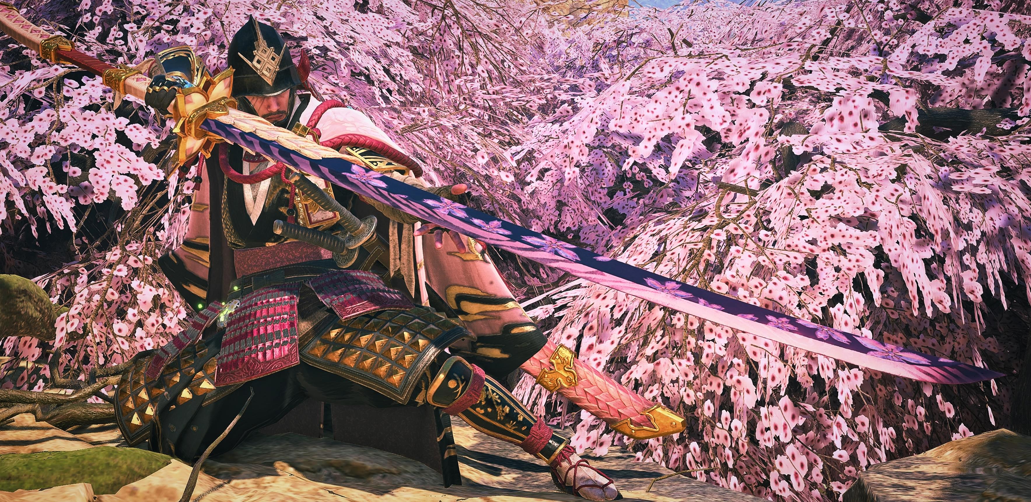 3535x1724 Sakura Samurai