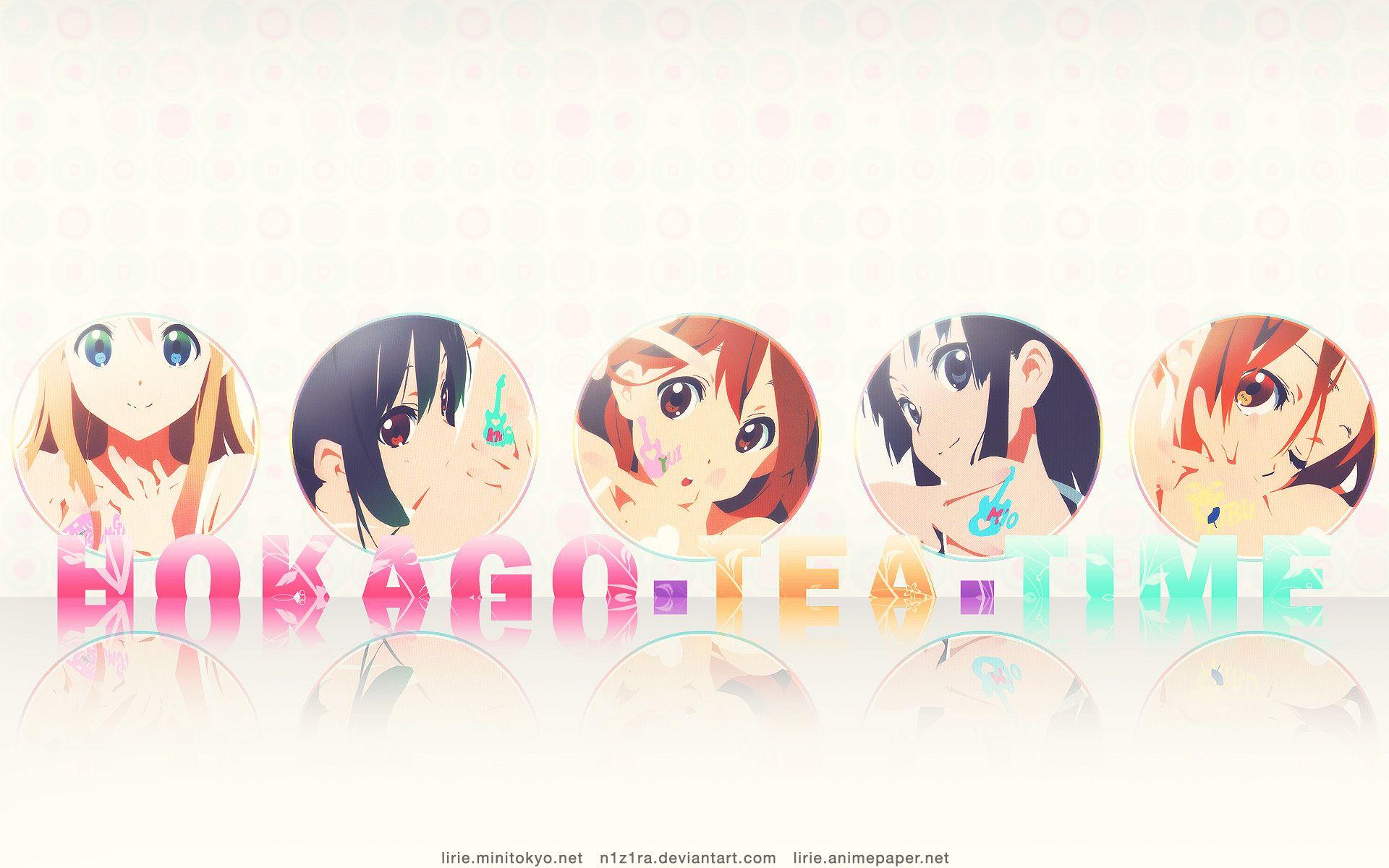 1920x1200 HTT!!-Kago Tea Time Wallpaper