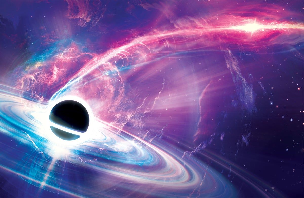 1200x782 Why Some Black Holes Keep 'Burping' Light after Eating a Star