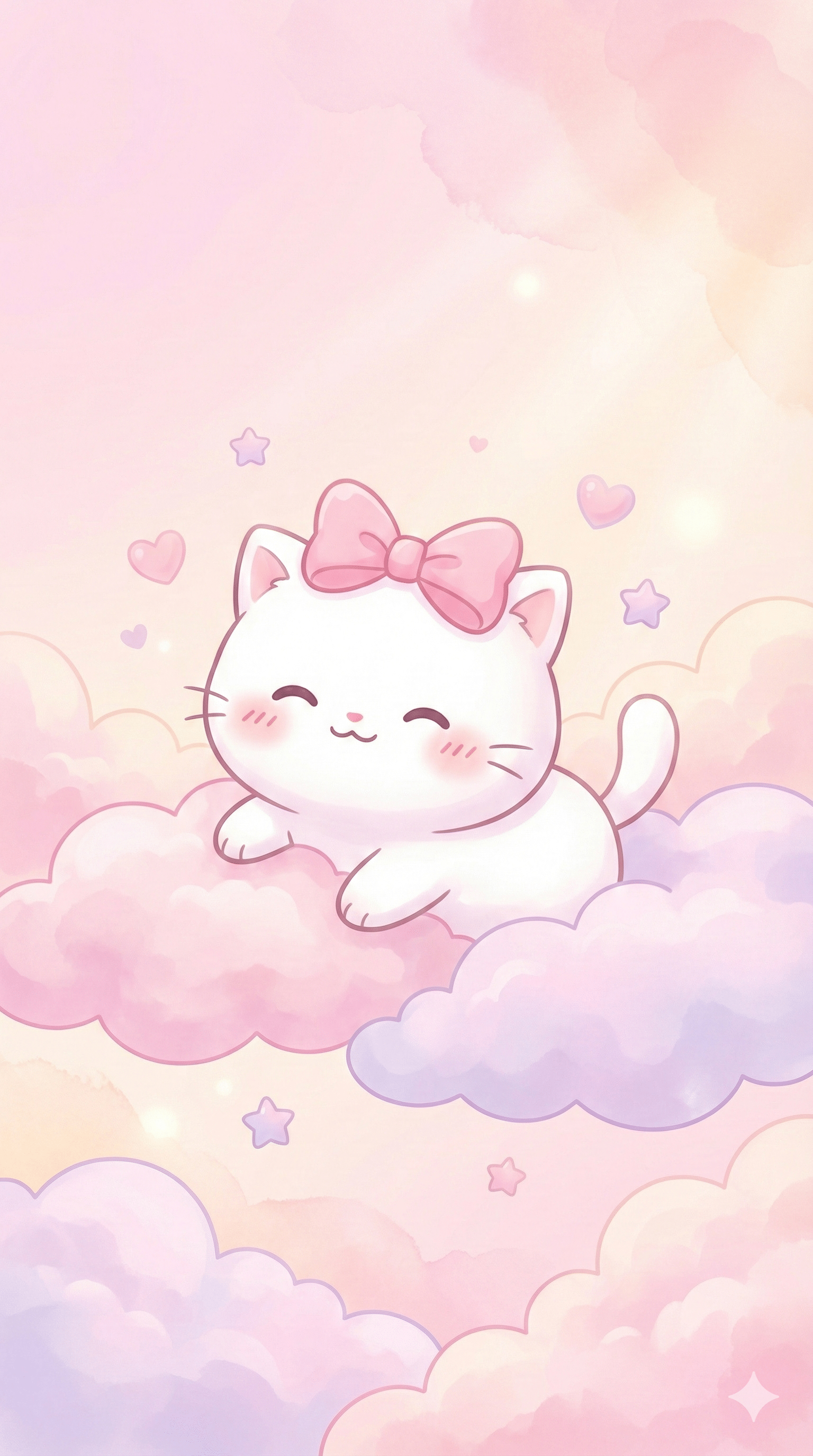 1536x2752 Soft Pastel Kawaii Wallpaper