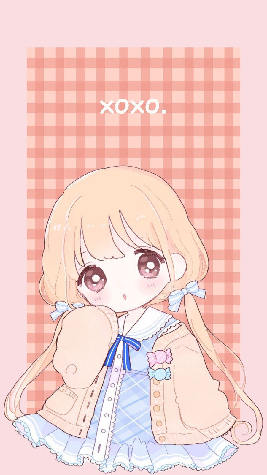 900x1600 Free and customizable kawaii wallpaper templates