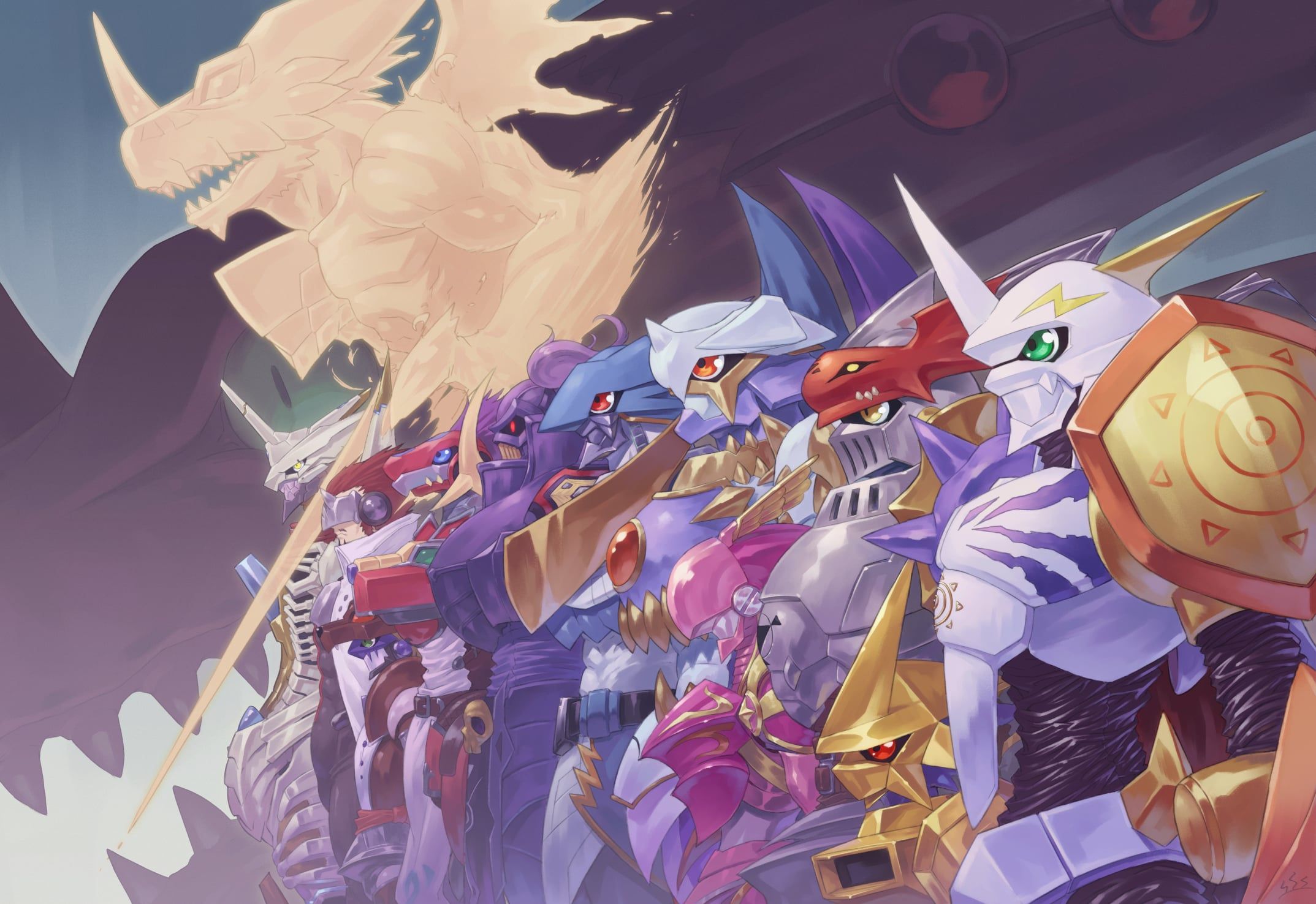 2147x1476 Royal knights [Art by sasakaz]