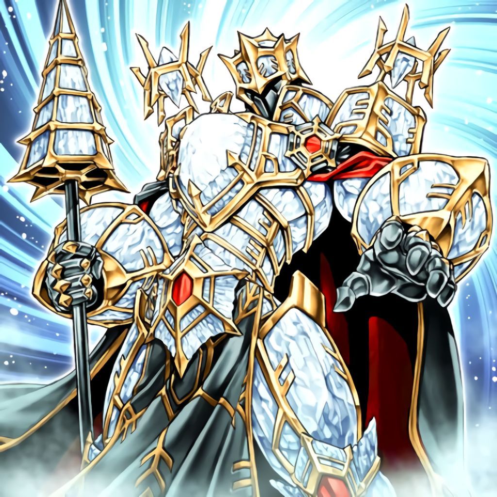 1024x1024 Royal Knight Of The Ice Barrier Gi Oh! By Aerisious Anime Image Board