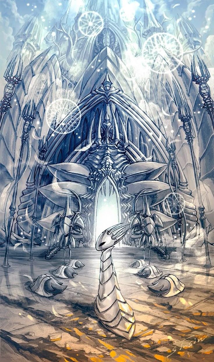 736x1244 Hollow Knight Royal Throne Room Wallpaper