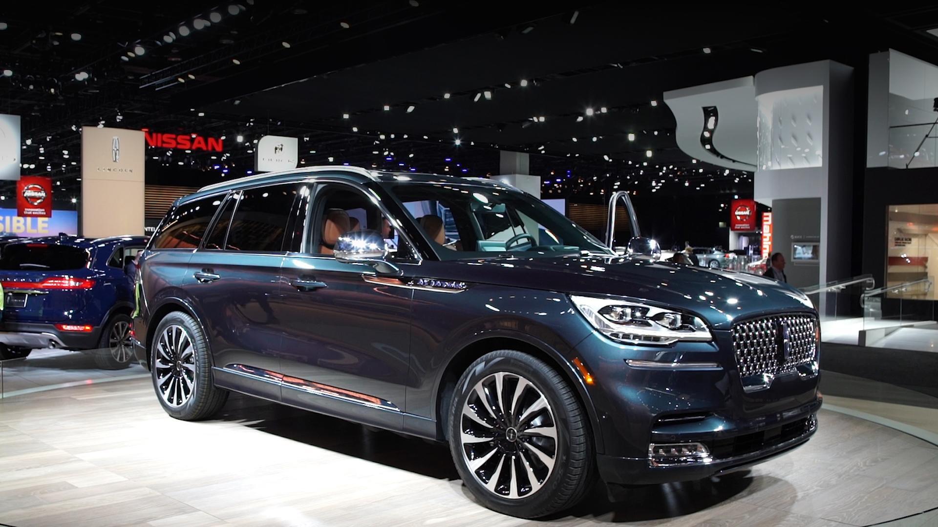 1920x1080 Detroit Auto Show: 2020 Lincoln Aviator