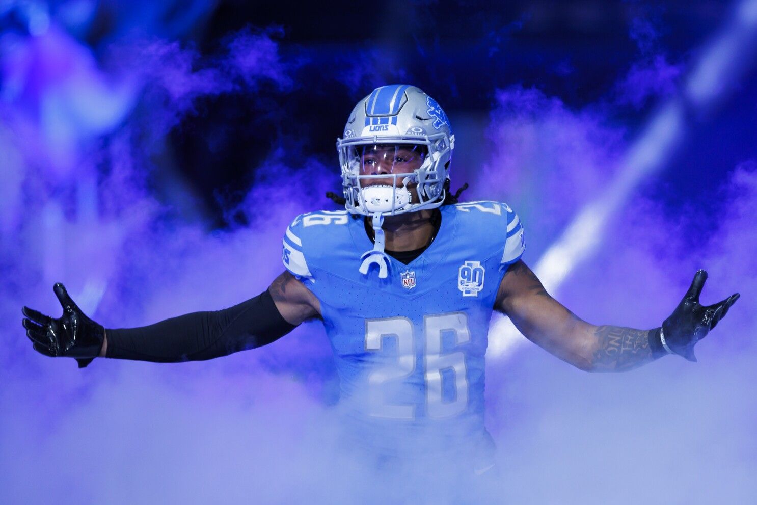 1486x991 Jahmyr Gibbs 10 Yard Touchdown Gives Lions 14 3 Lead