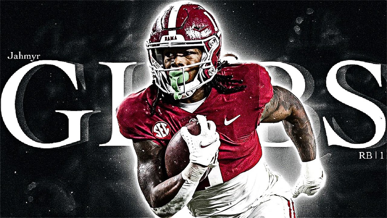 1280x720 Jahmyr Gibbs Alabama Highlights.3 Speed⚡️