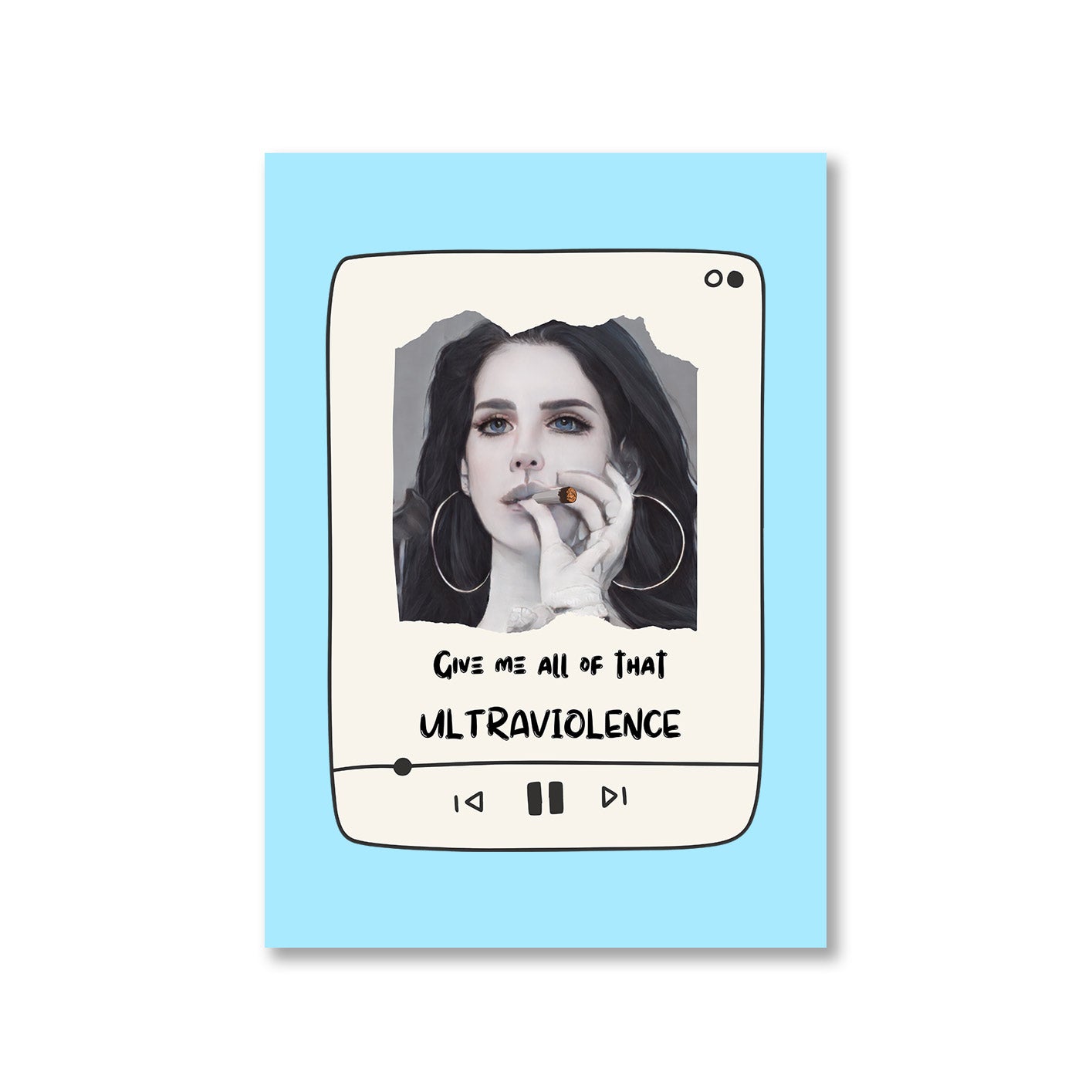 1415x1415 Buy Lana Del Rey Poster at Rs. 50 OFF