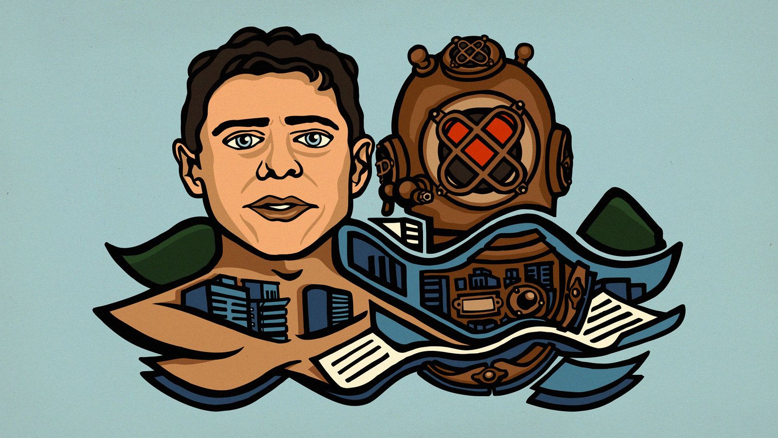 1600x900 Chico Buarque. Futuros Amantes. Ilustração para Projeto de