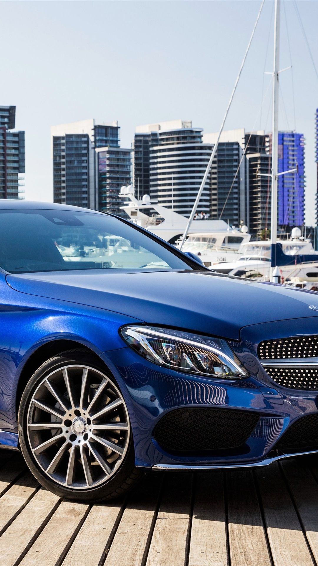 1080x1920 Mercedes Benz C 200 IPhone Wallpaper