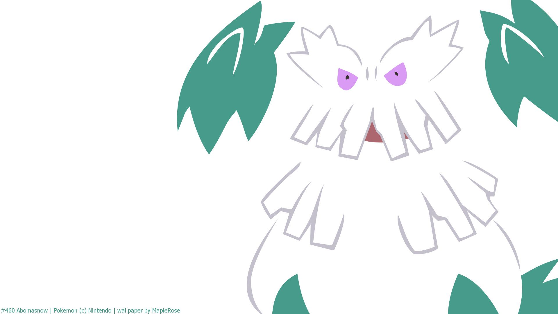 1920x1080 Abomasnow. PokéWalls