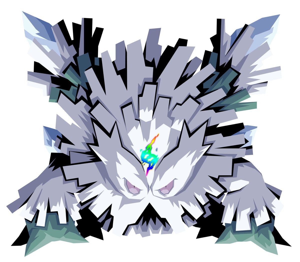 1200x1047 460.5- Mega Abomasnow #art #pokemon #everypoke #sinnoh