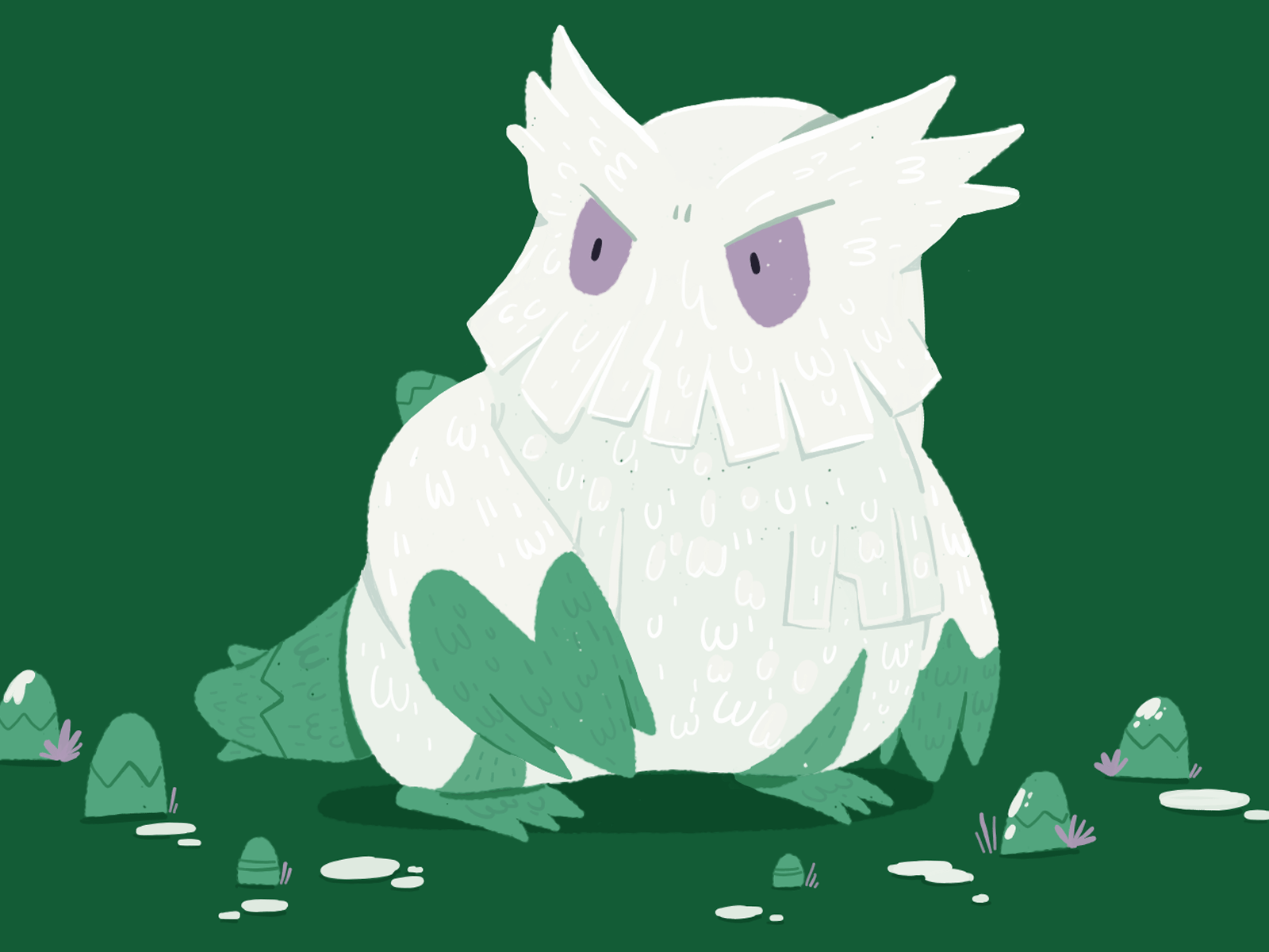 1600x1200 Abomasnow by Pon Cervantes on Dribbble