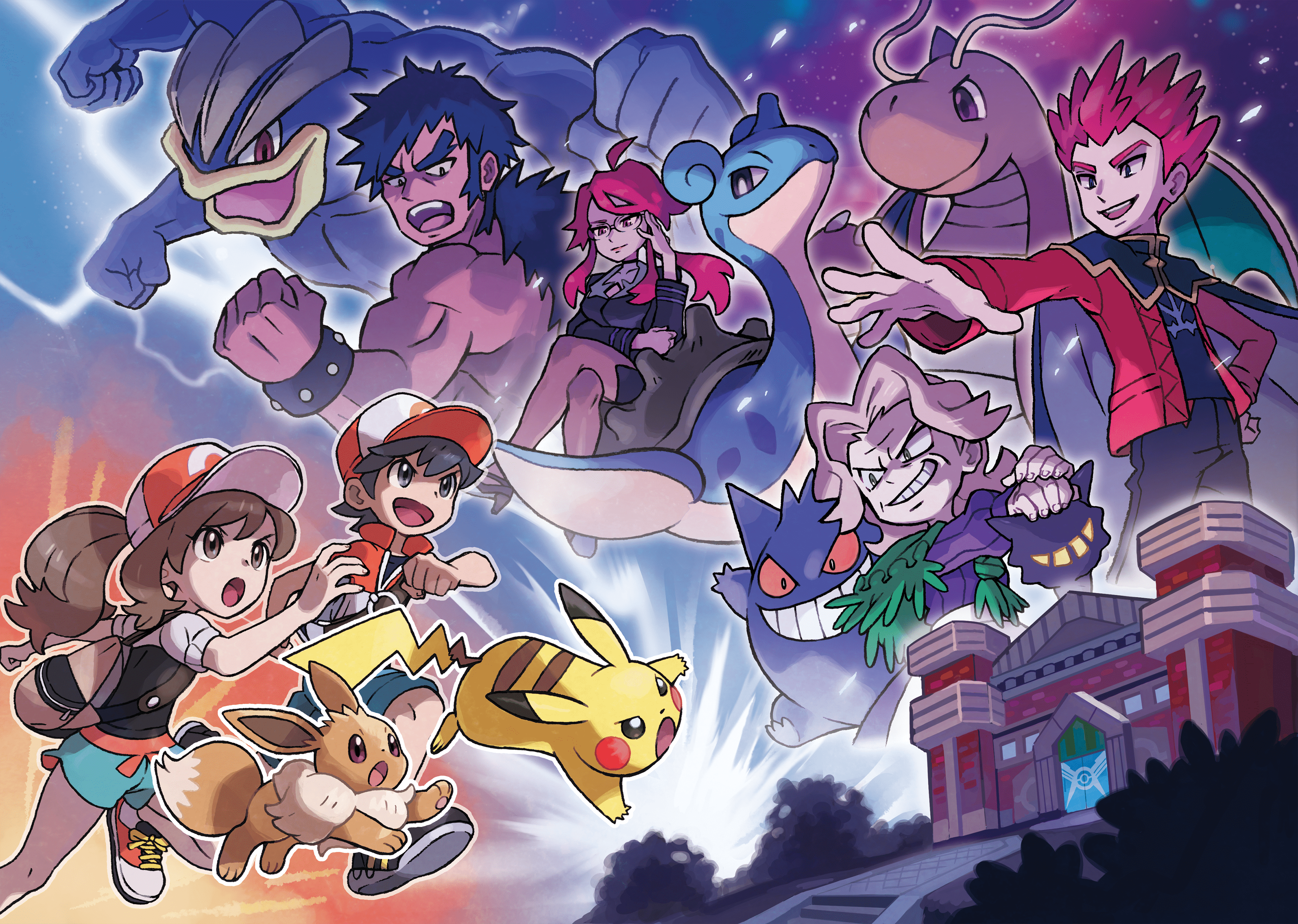 3567x2540 Elite Four Wallpaper