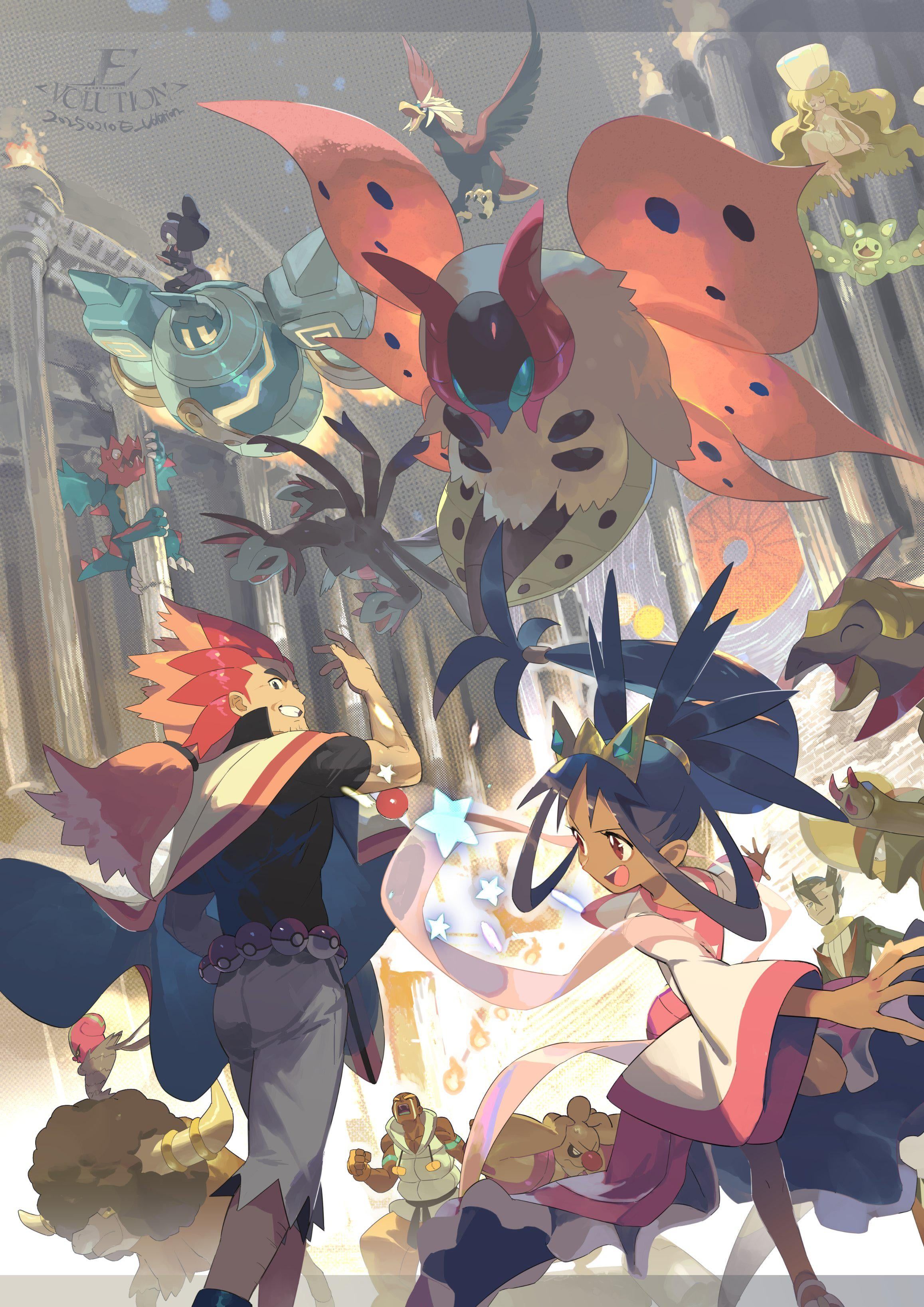 2315x3274 Man I wish we got to see Iris fight the Elite Four and Alder