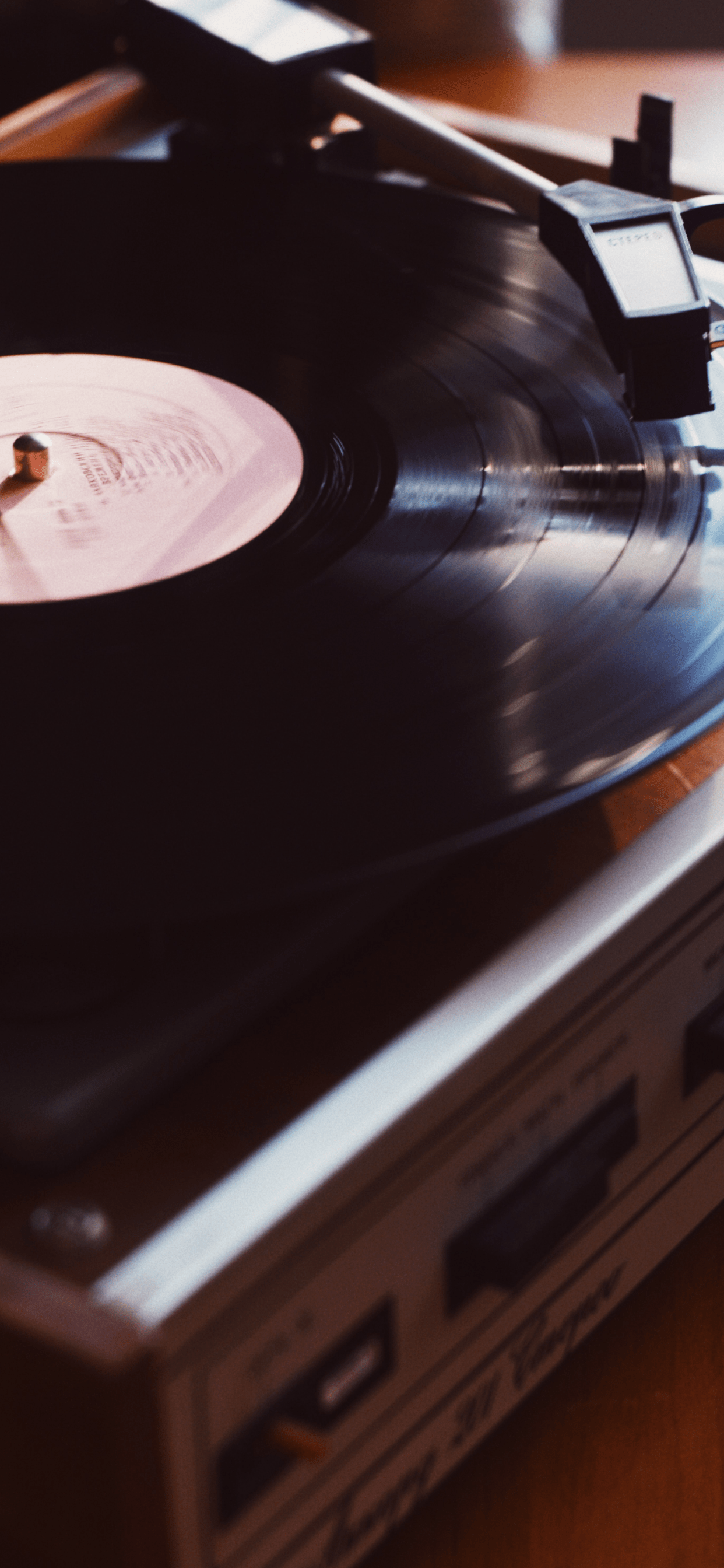 1242x2688 Vinyl record player Wallpaper for iPhone Pro Max, X, 6