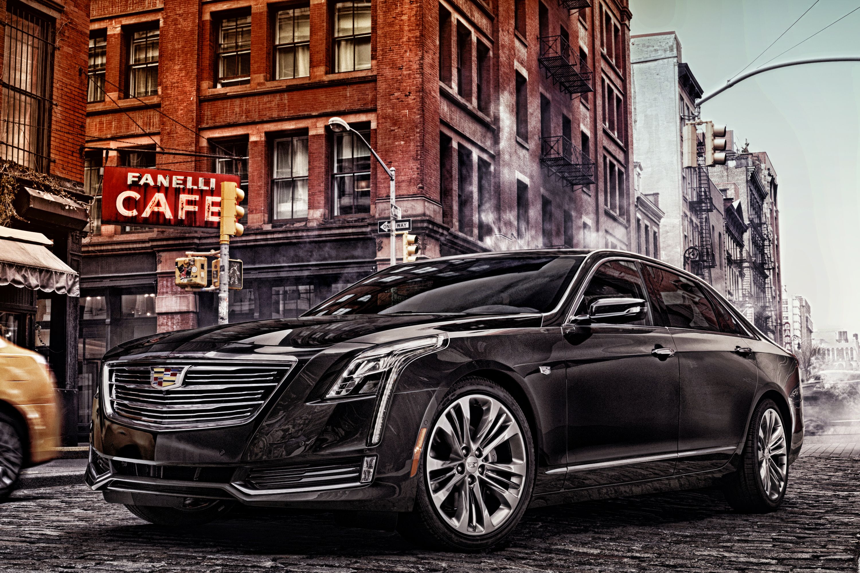 3000x1997 Wallpaper the city, street, Cadillac, sedan, Cadillac, CT6 for mobile and desktop, section cadillac, resolution 3000x1997