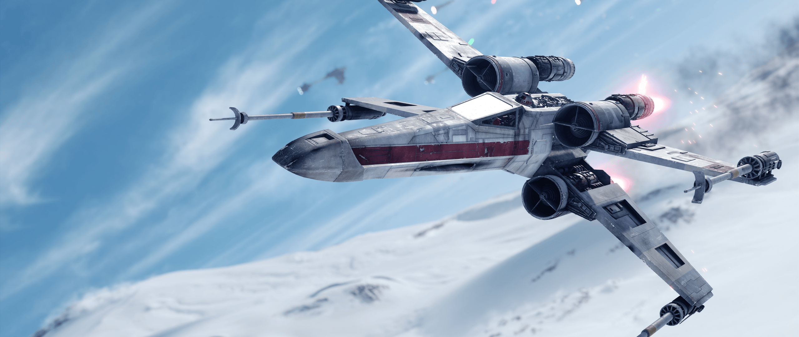 2560x1080 X Wing Starfighter Wallpaper 4K, Star Wars Battlefront, Spacecraft