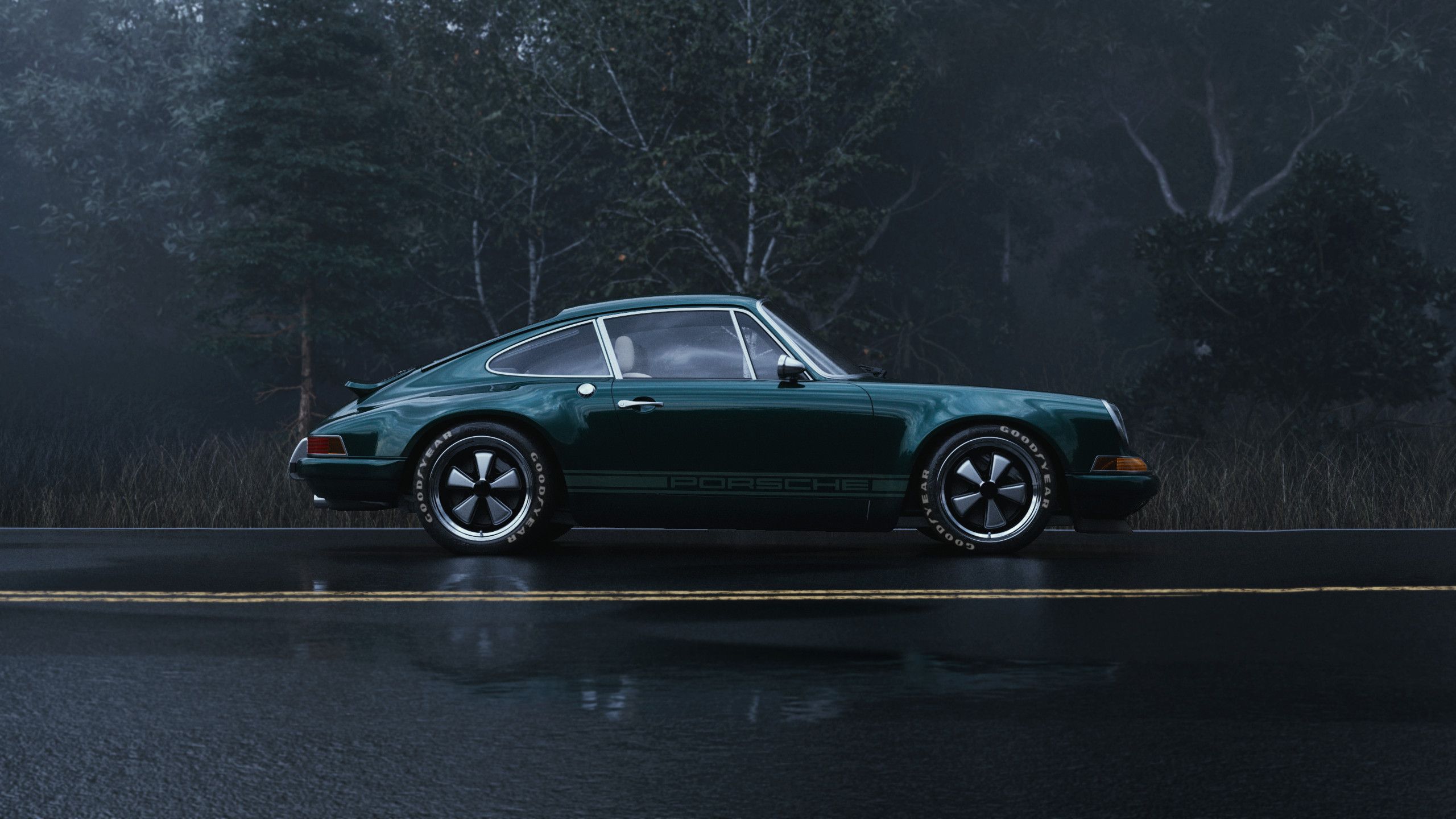 2560x1440 Porsche 911 Singer Wallpaper