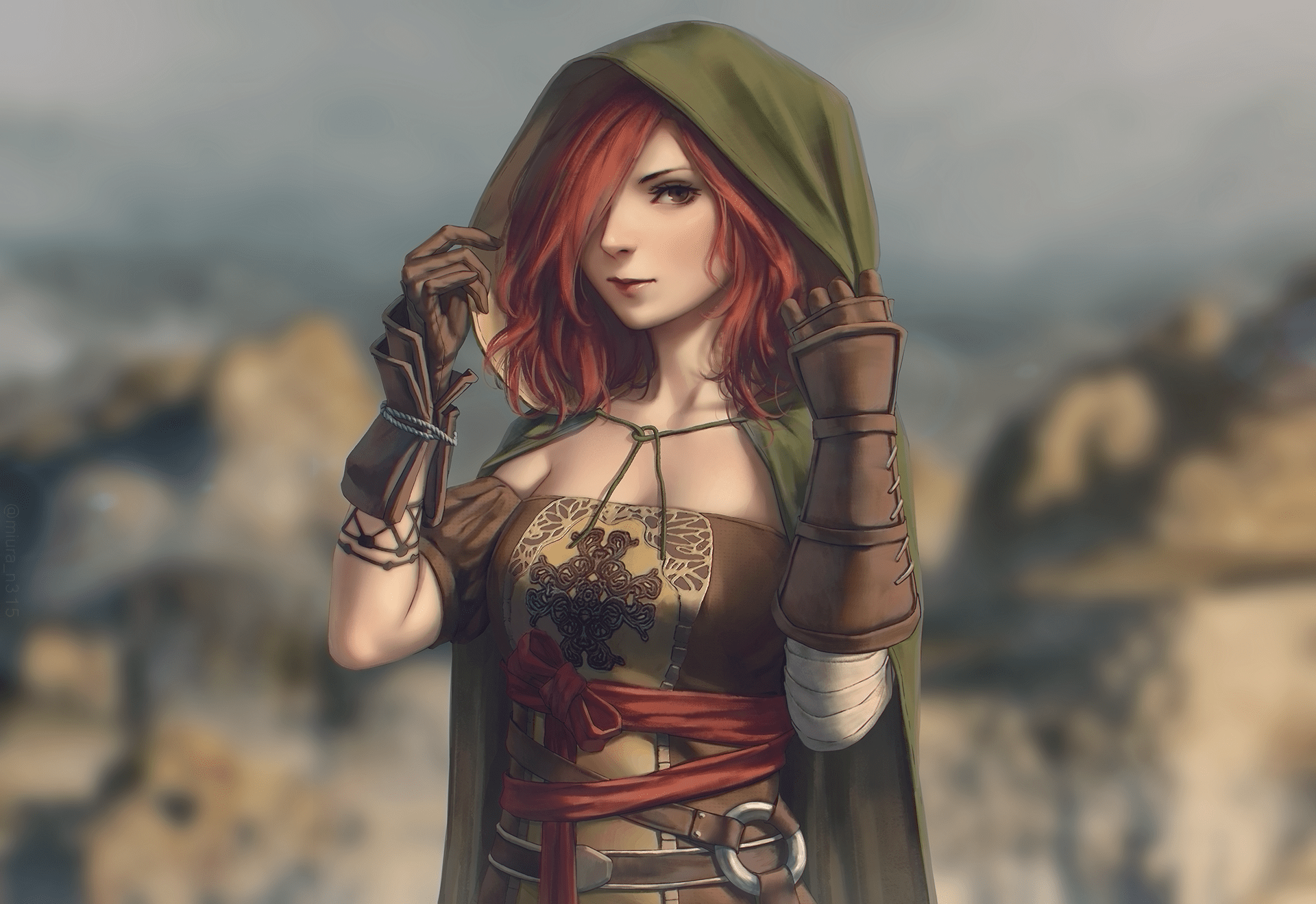 1920x1320 Download Emerald Herald (Dark Souls) Video Game Dark Souls II HD Wallpaper