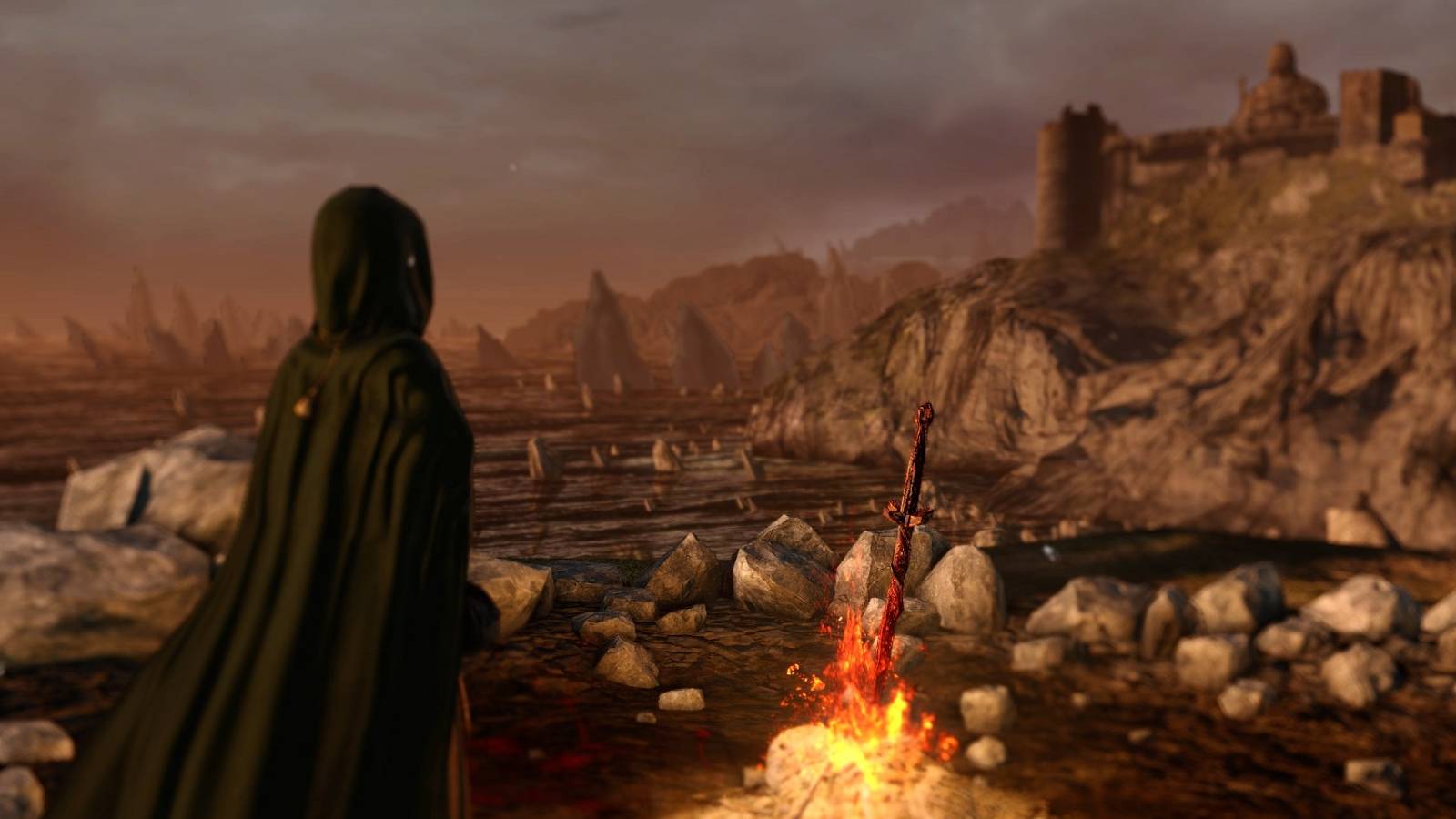 1600x900 Dark Souls 2 Fan Shows Off Incredible Paintings of Majula