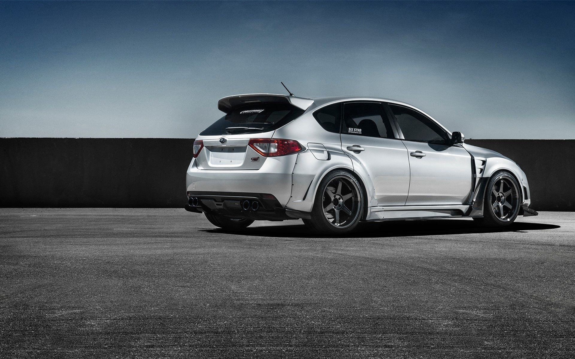 1920x1200 Desktop wallpaper: Impreza, Subaru, Cars, Side View, Wrx, Sti 4K free download for PC. 107873