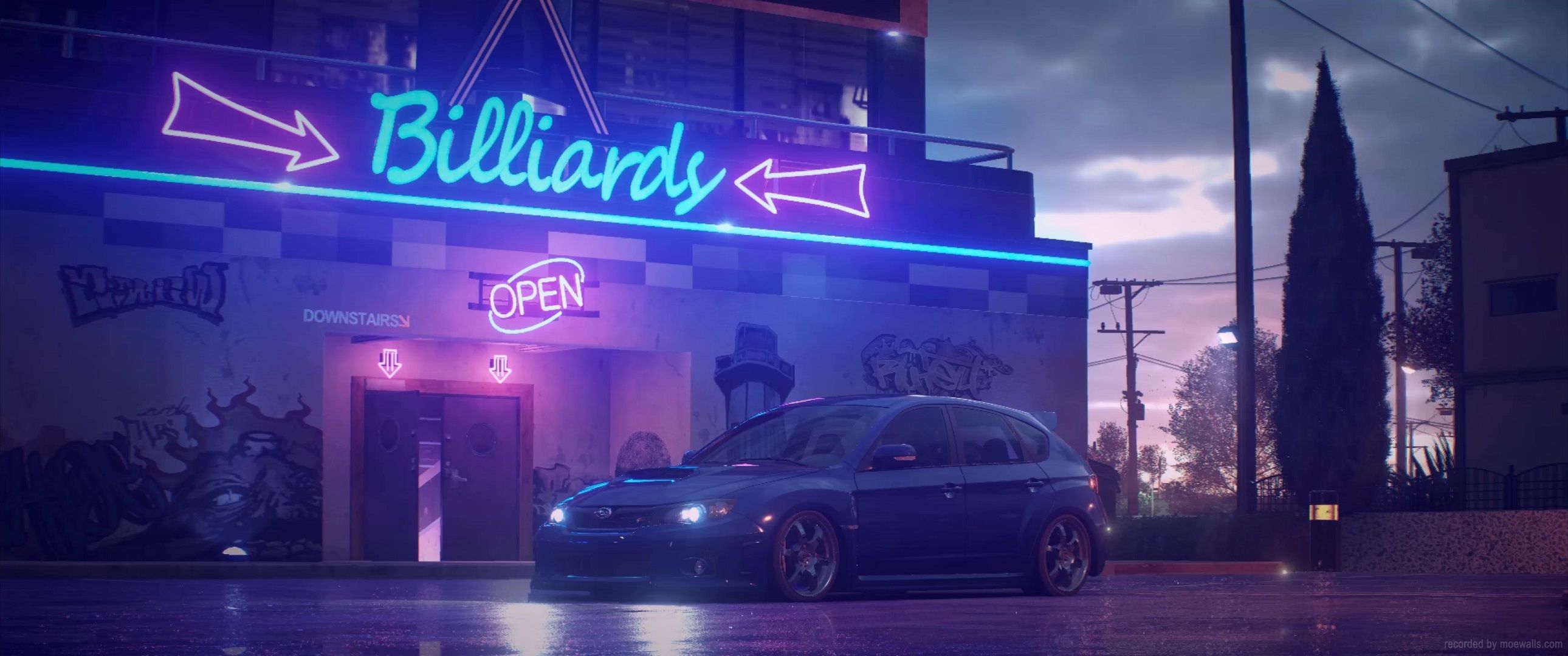 2580x1080 Subaru Impreza Wrx Sti 2011 Hatchback Live Wallpaper