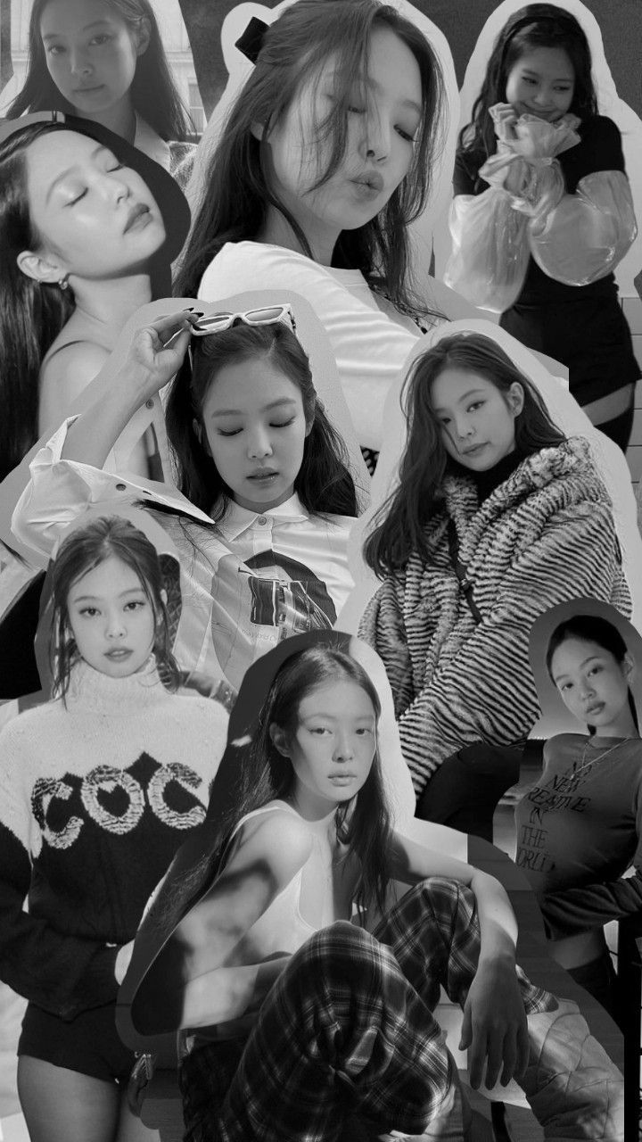 720x1280 blackpink jennie collage kpop wallpaper edit bnw
