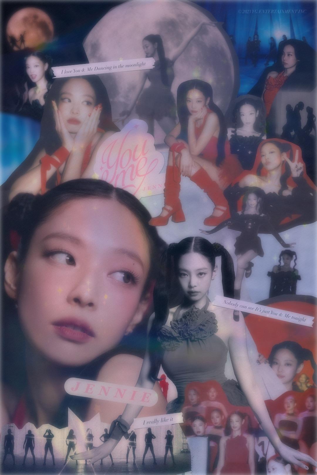 1080x1620 JENNIE (BLACKPINK) Single: You & Me (Collage Poster)
