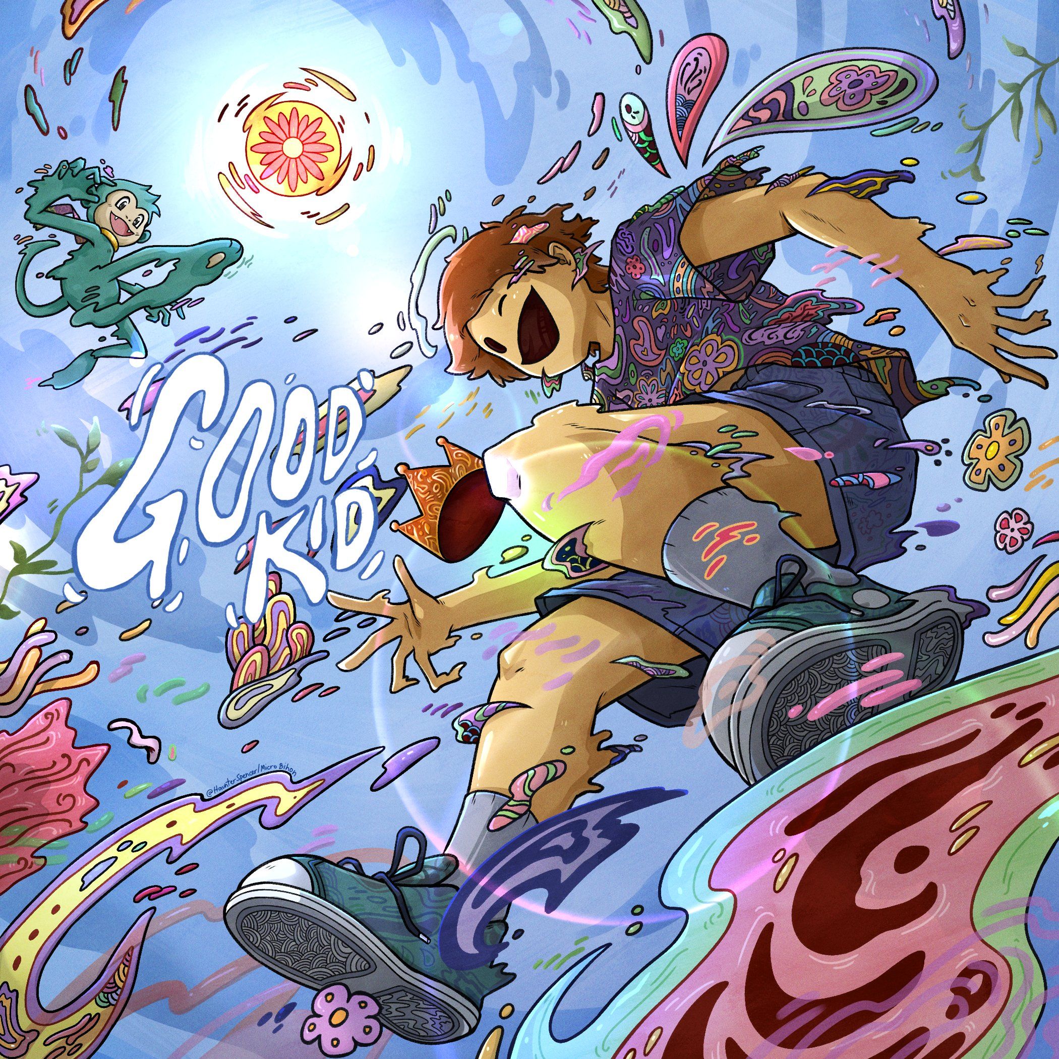 2100x2100 Good Kid Band Wallpaper