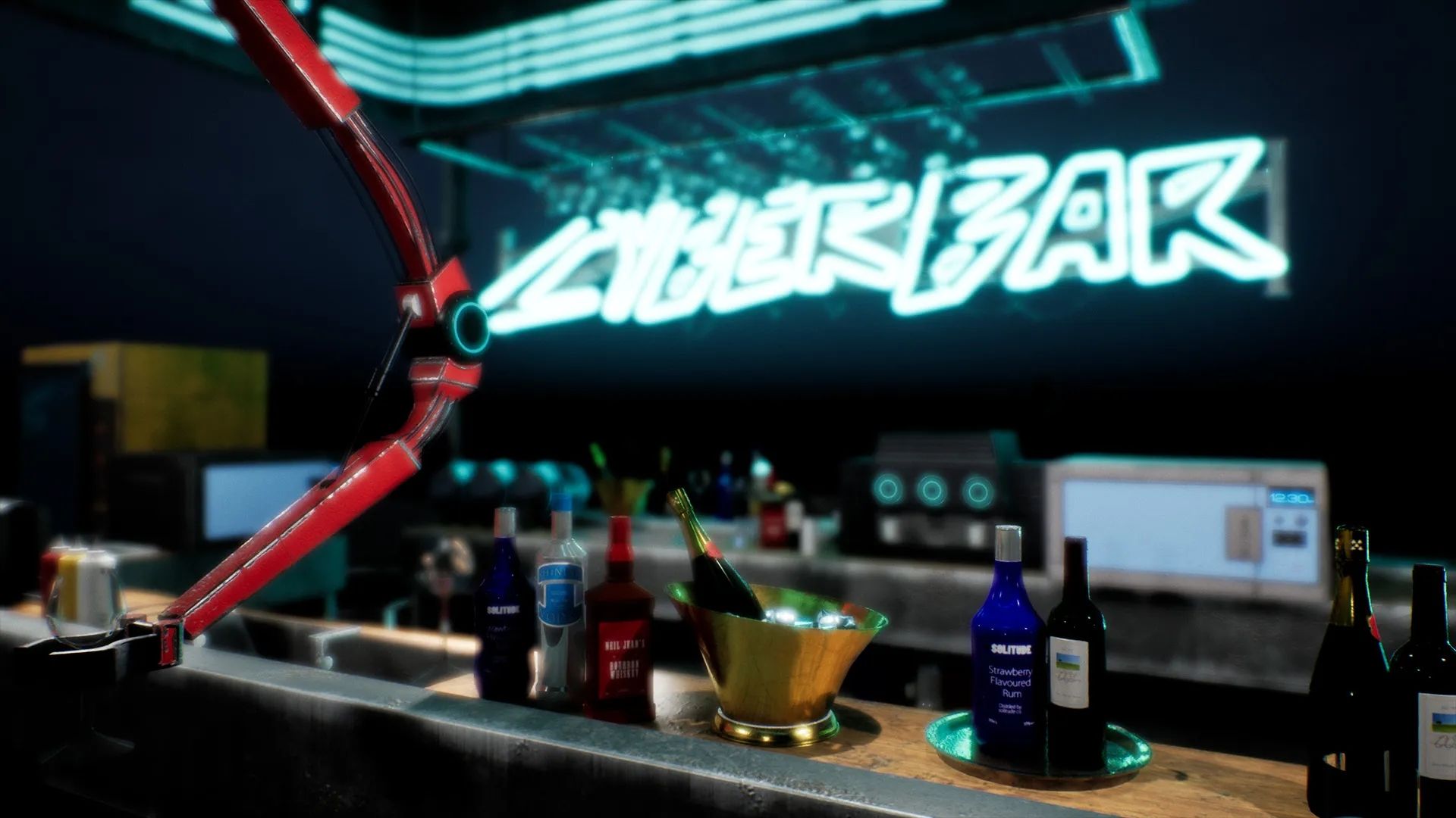 1920x1080 Cyberpunk Bar