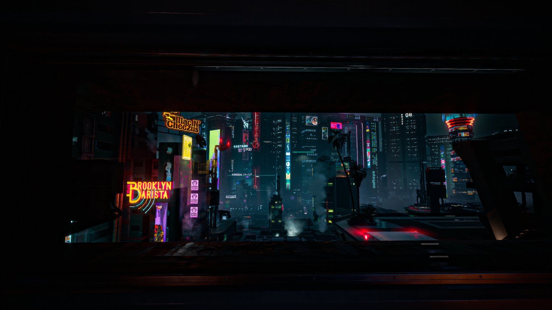 1920x1080 Cyberpunk 2077 Neon Cityscape