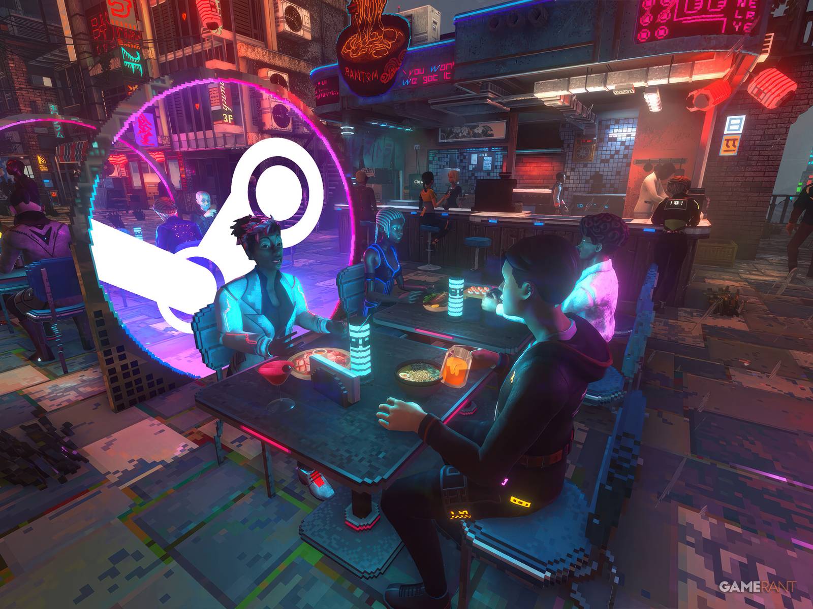 1600x1200 New Cyberpunk Game on Steam Essentially Lets You Own Cyberpunk 2077's Afterlife Bar and Rewrite Nightlife