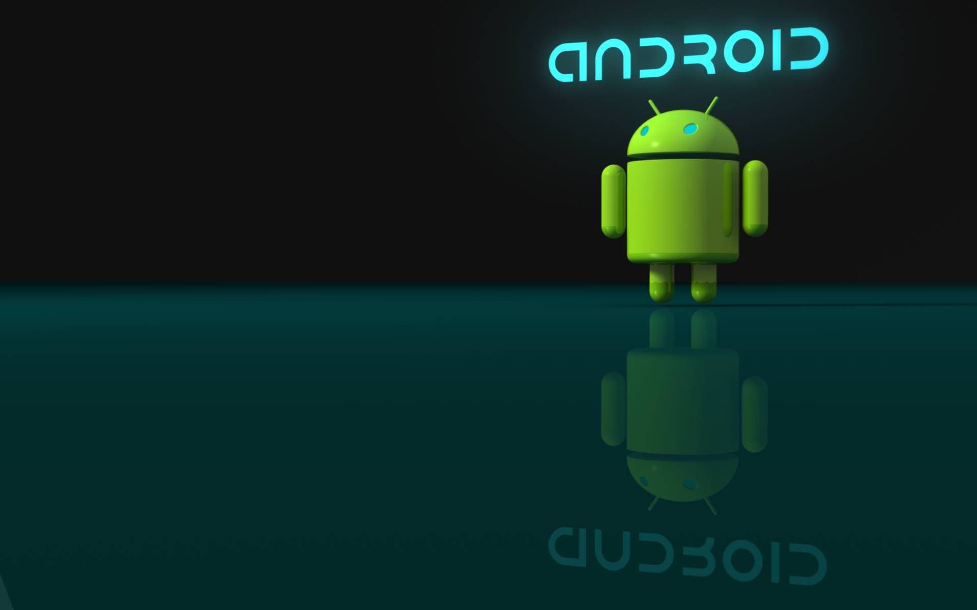 1920x1200 Download The Future of Android: A Green Android Robot Wallpaper
