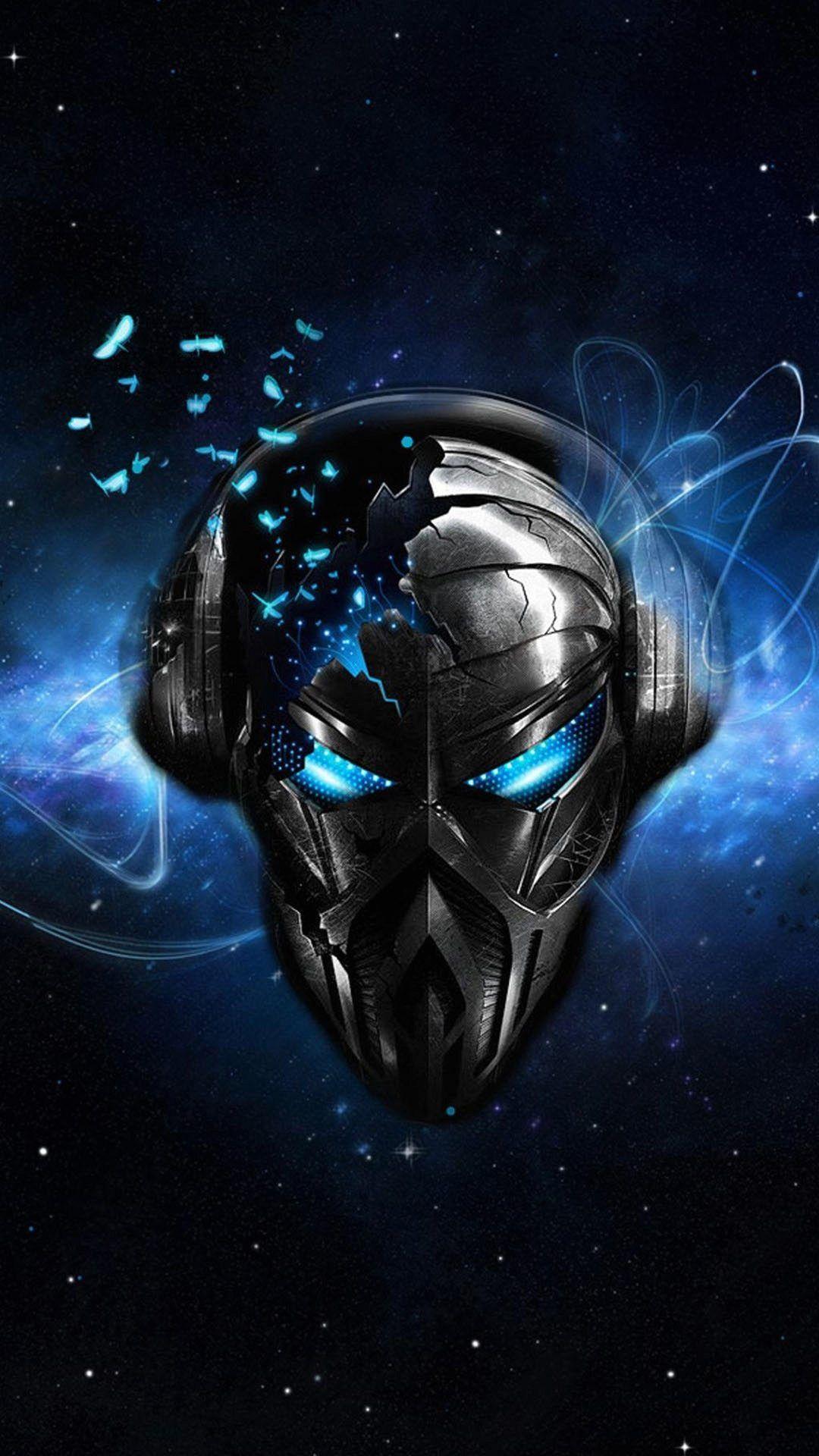1080x1920 Robot Blue Wallpaper, HD Background