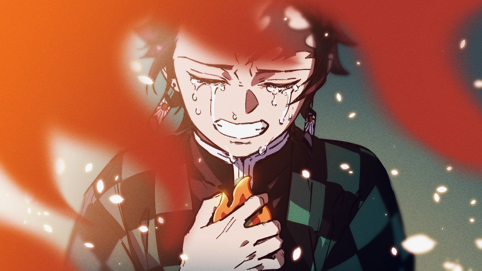 1600x900 Kamado Tanjirou (Tanjirō Kamado) no Yaiba by Kazari Tayu Anime Image Board