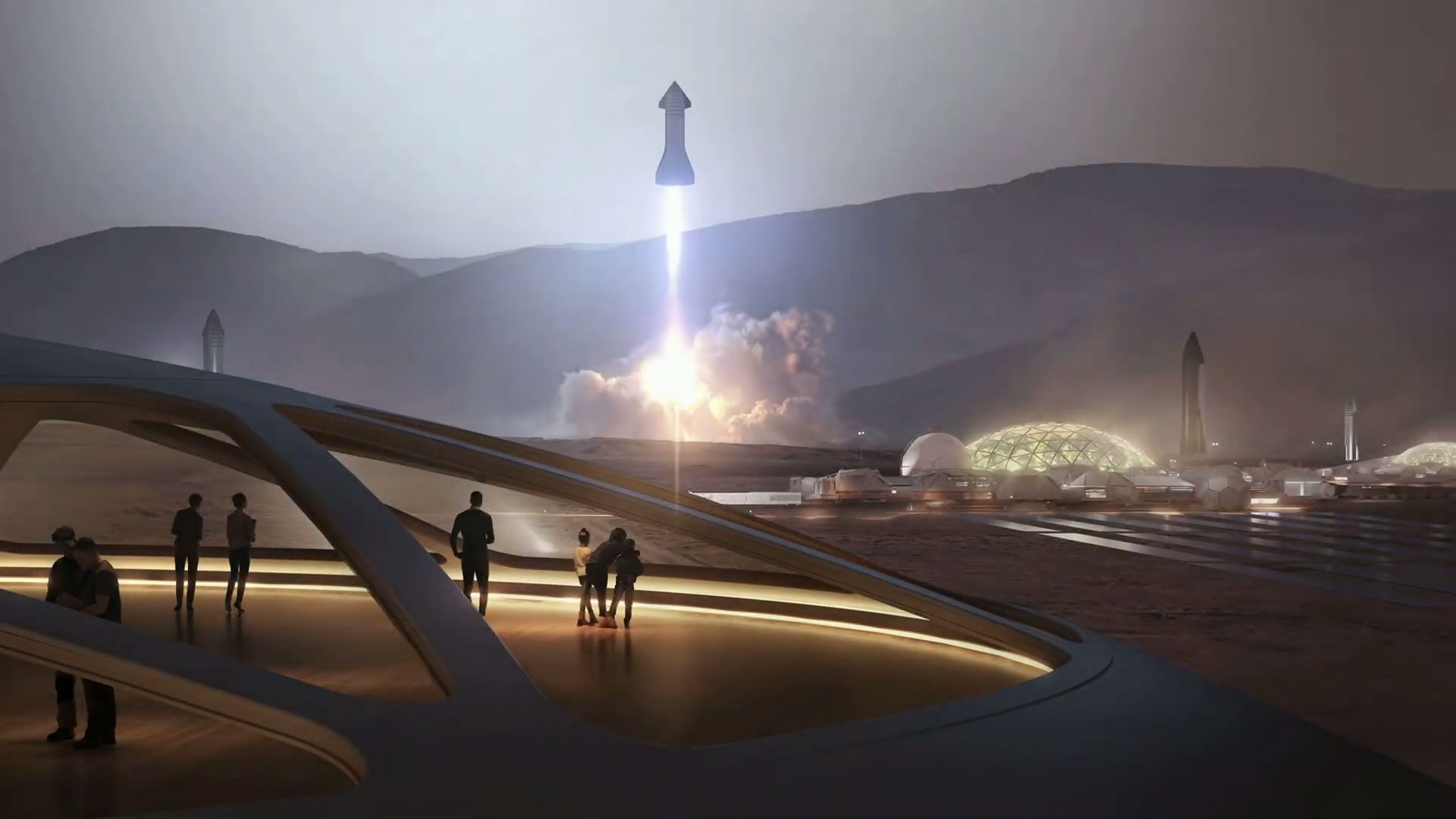 1920x1080 Humanity could settle Mars by Elon Musk says