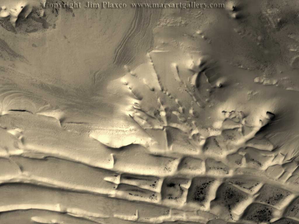 1024x768 Mars Art Gallery Inca City on Mars Image